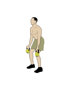 Kettlebell curl